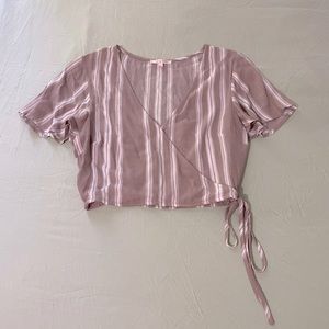 PacSun cropped blouse